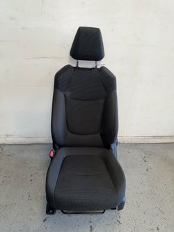 2019-2025 TOYOTA RAV4 LE FRONT LEFT LH DRIVER SIDE SEAT ASSEMBLY BLACK CLOTH OEM