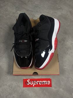 Jordan 11 Bred Low size 11.5 men