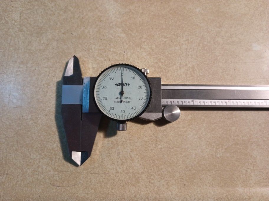 Insize 6" Dial Caliper 0.001" Shockproof