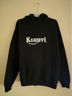 Ksuuvi black hoodie show merch *rare*