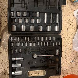 Assorted Sockets And Wrench 