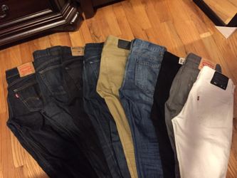 Variety of Jeans Brands From Topman, Levis, Forever21, Pacsun (Bullhead)