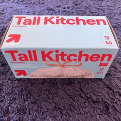 Tall Kitchen trash bag: 13 gallon, 50 bags