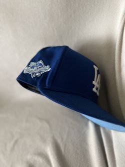 La Dodgers Blue Bottom Fitted 