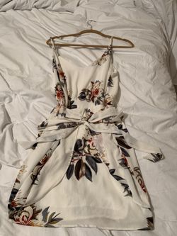 Floral tulip style dress