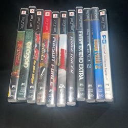 Sony PSP Games Bundle
