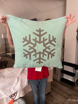 Two Christmas Pillows - 24 x 24