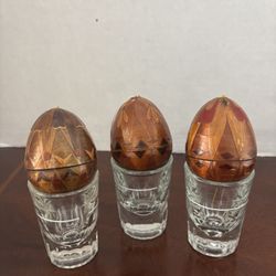 Chinese Wooden Inlay Eggs (3)