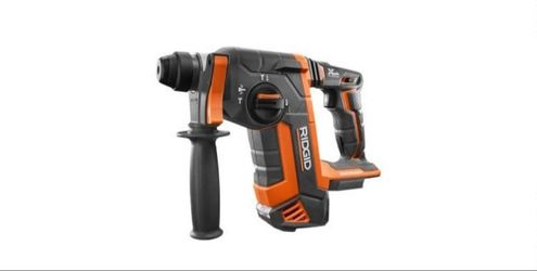 RIDGID 18-Volt OCTANE Cordless Brushless 1 in. SDS-Plus Rotary Hammer (Tool Only)