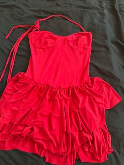 Fashion nova red dress