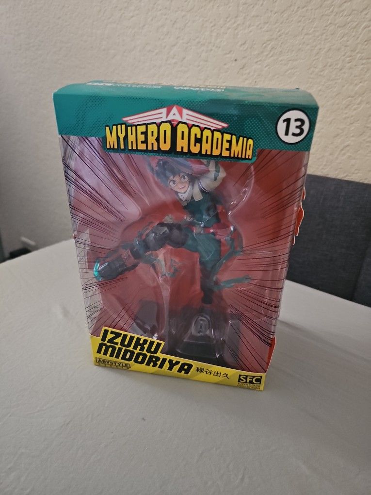 Izuku Midoriya Figure (My Hero Academia) – New in Box – ABYstyle SFC #13