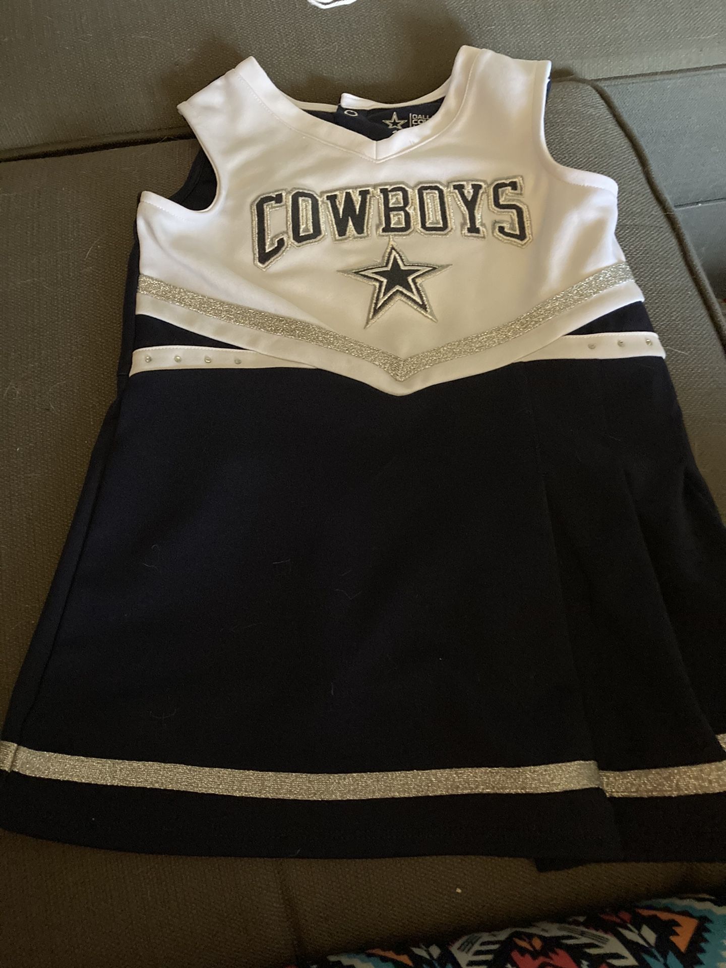 NFL Dallas Cowboy Sz 4T Cheerleader Costume