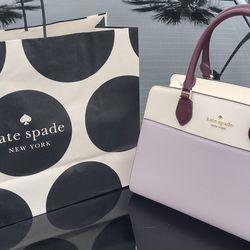 New Kate Spade Bag With Gift Bag Nice Size 
