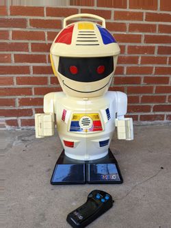 Vintage Emiglio Remote Control Walking Talking Robot w/Remote - Tested & Works