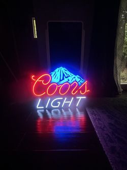 Coors Light Sign