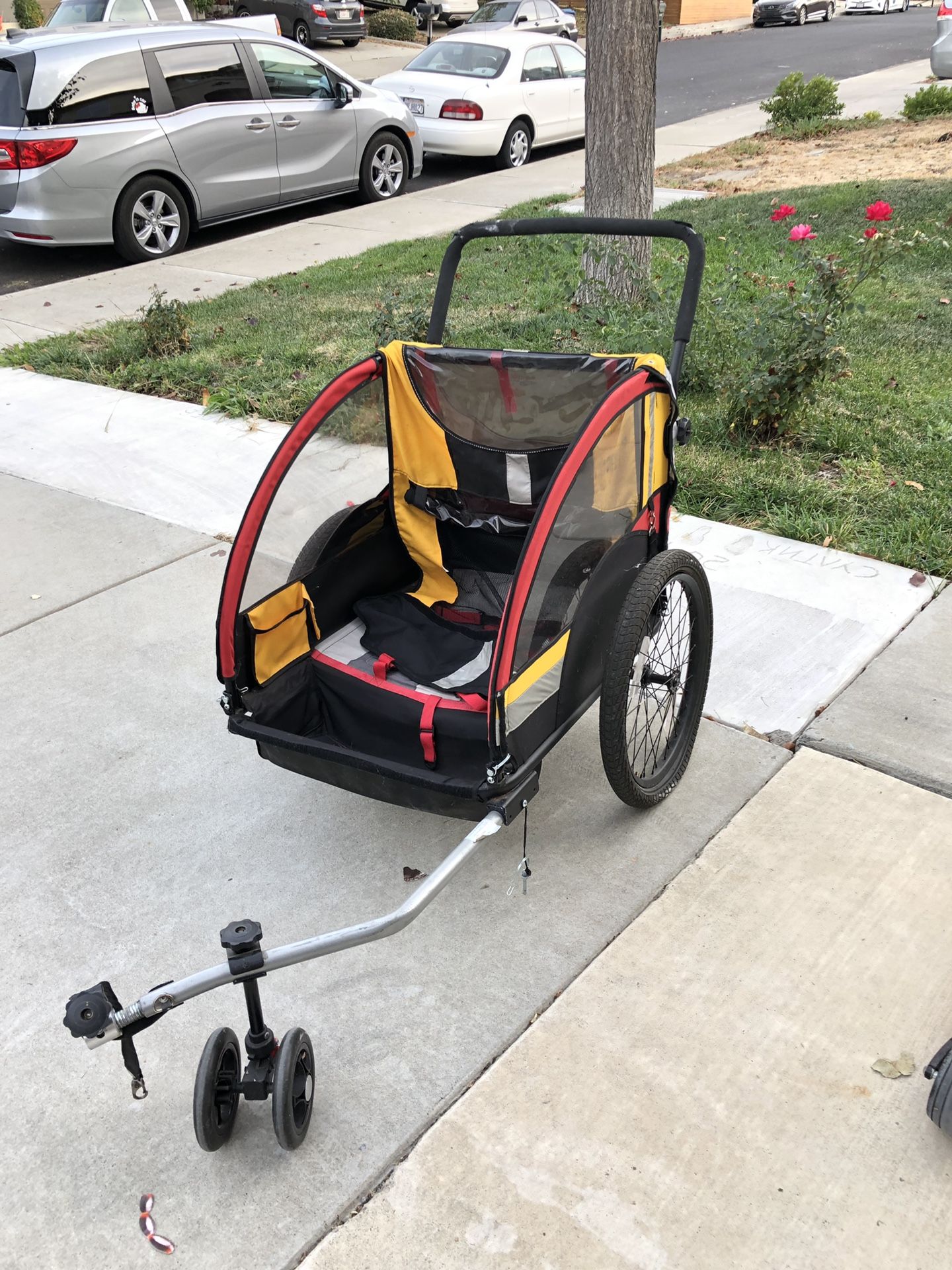 Copilot bike trailer