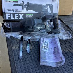 FLEX 24-VOLT 1-AMP VARIABLE SPEED BRUSHLESS CORDLESS RECIPROCATING SAW ( TOOL ONLY )