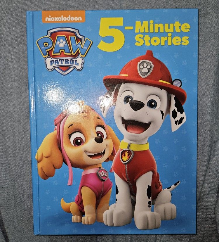 PAW Patrol 5-Minute Stories Hardcover