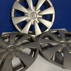 3 Factory Toyota Corolla hub Caps For $95!