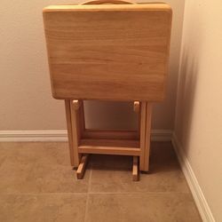 New Set Of 4 Folding Tables 