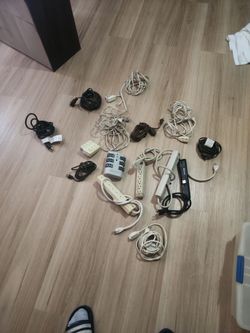 17 different extensions cords.