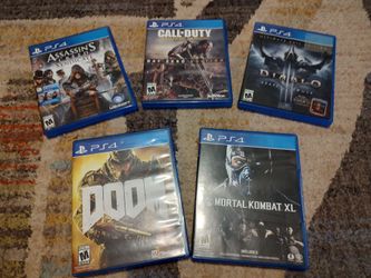 PS4 Games Lot