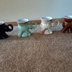 Vintage Frankoma GOP Mugs