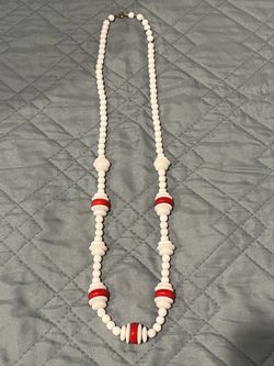 Glass Bead Necklace 1950