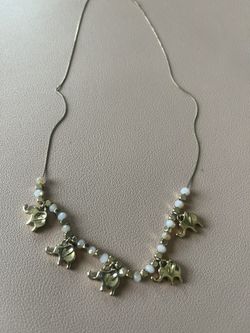 Lucky Elephants Necklace 
