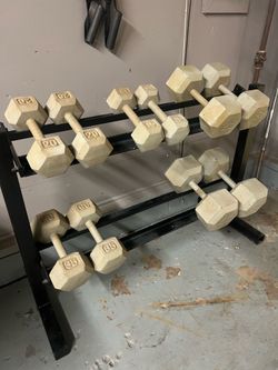 Dumbbells .. 290lbs total