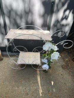 Tea bar garden cart small