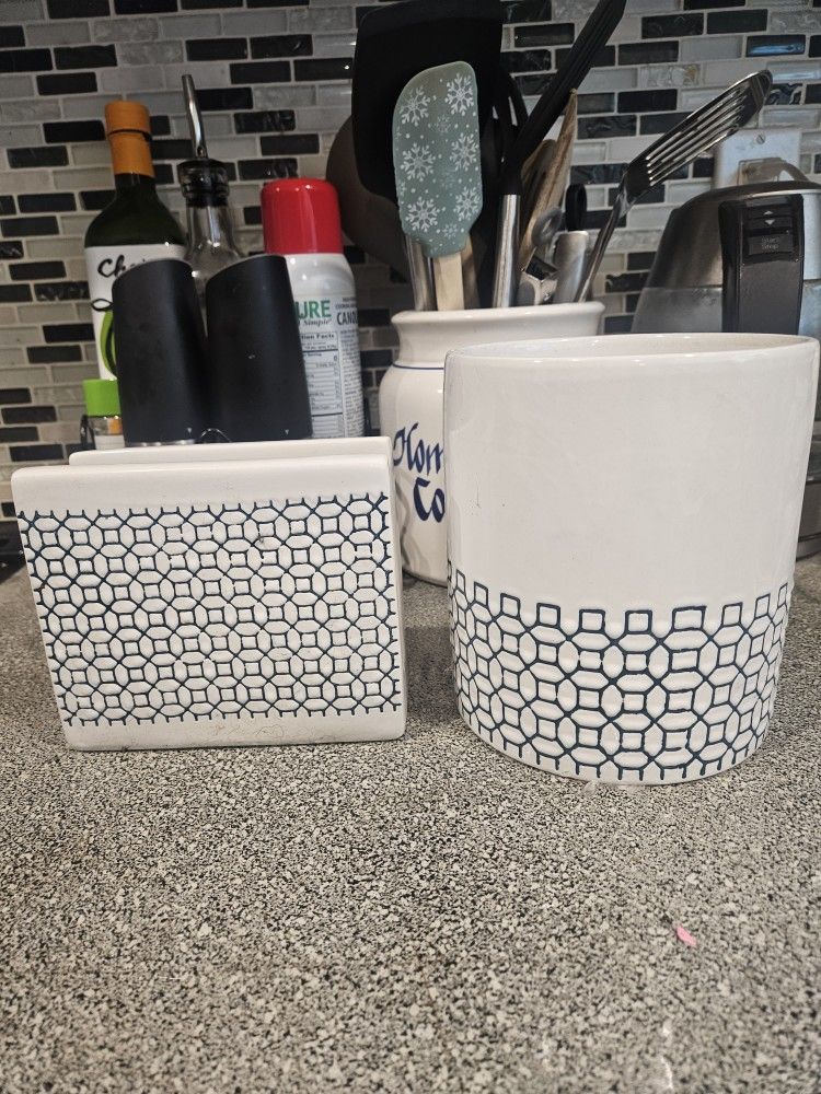 Utensil And Napkin Holder From Target