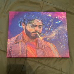 Post Malone Canvas Painting