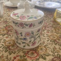 Minton “Hadden Hall” - Small Jar With Lid