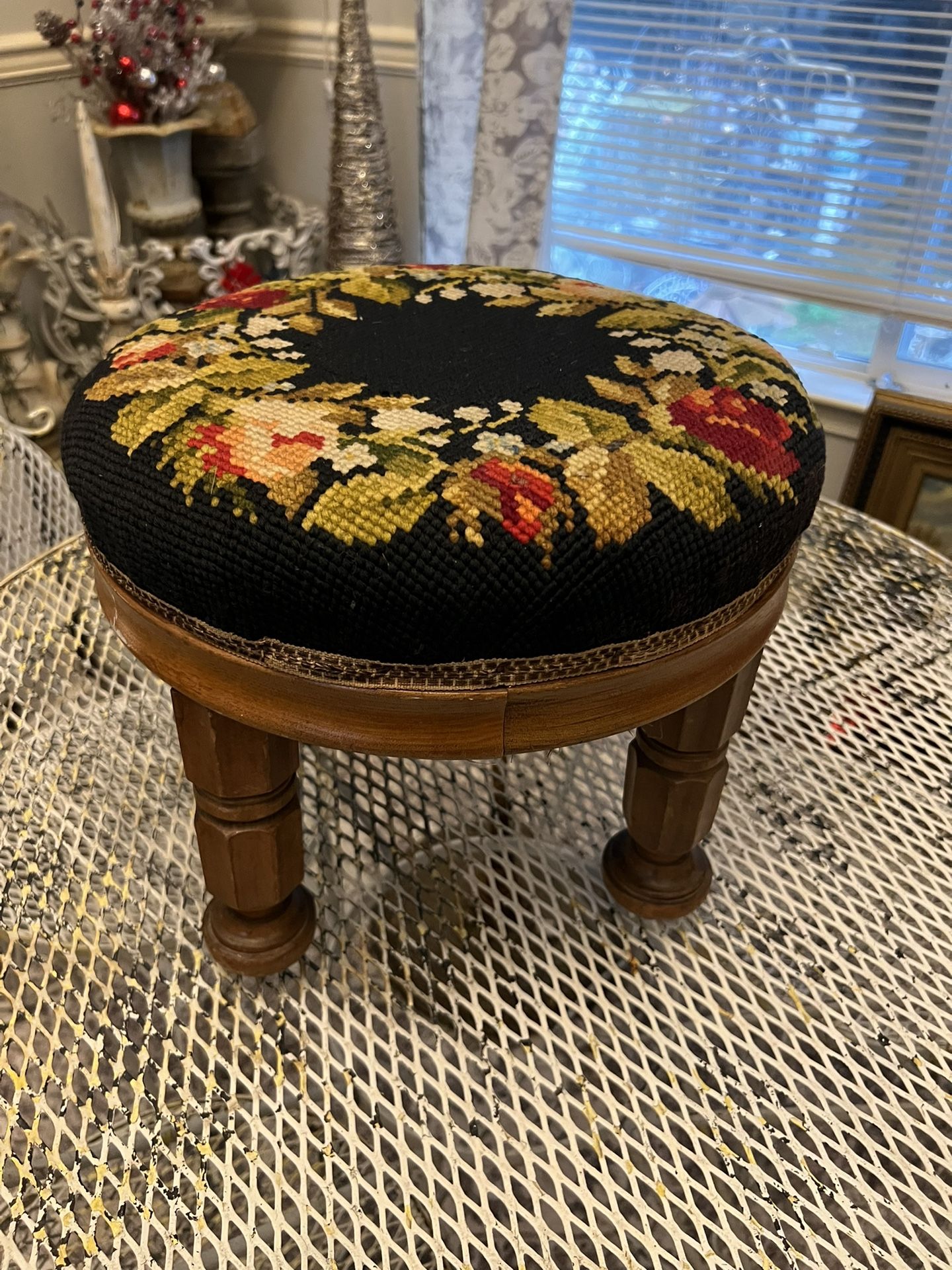 Gorgeous Vintage Foot Stool