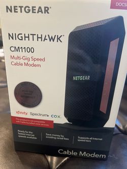 Nighthawk CM1100 modem Netgear