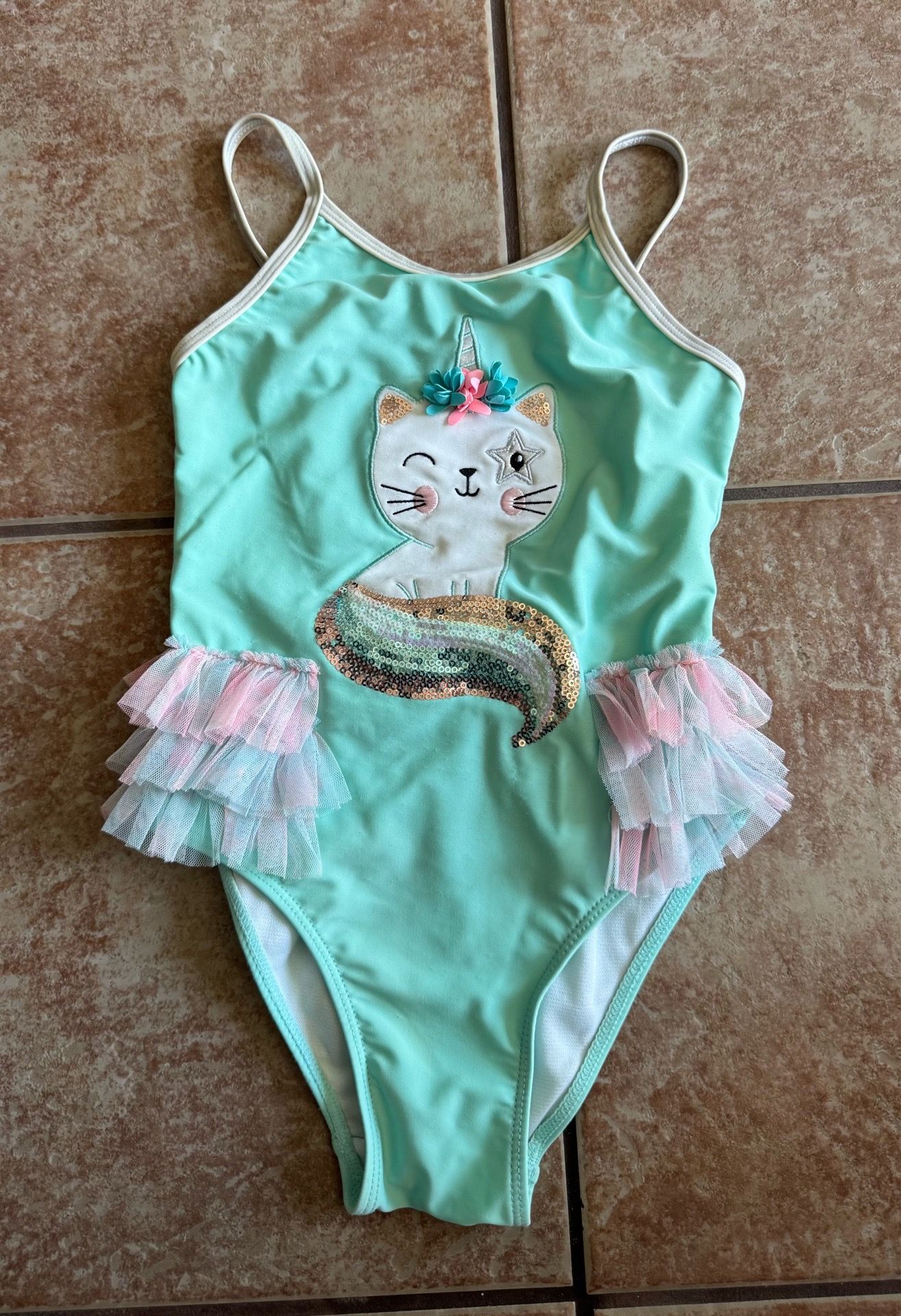 Little Girls Swimsuit Size 6