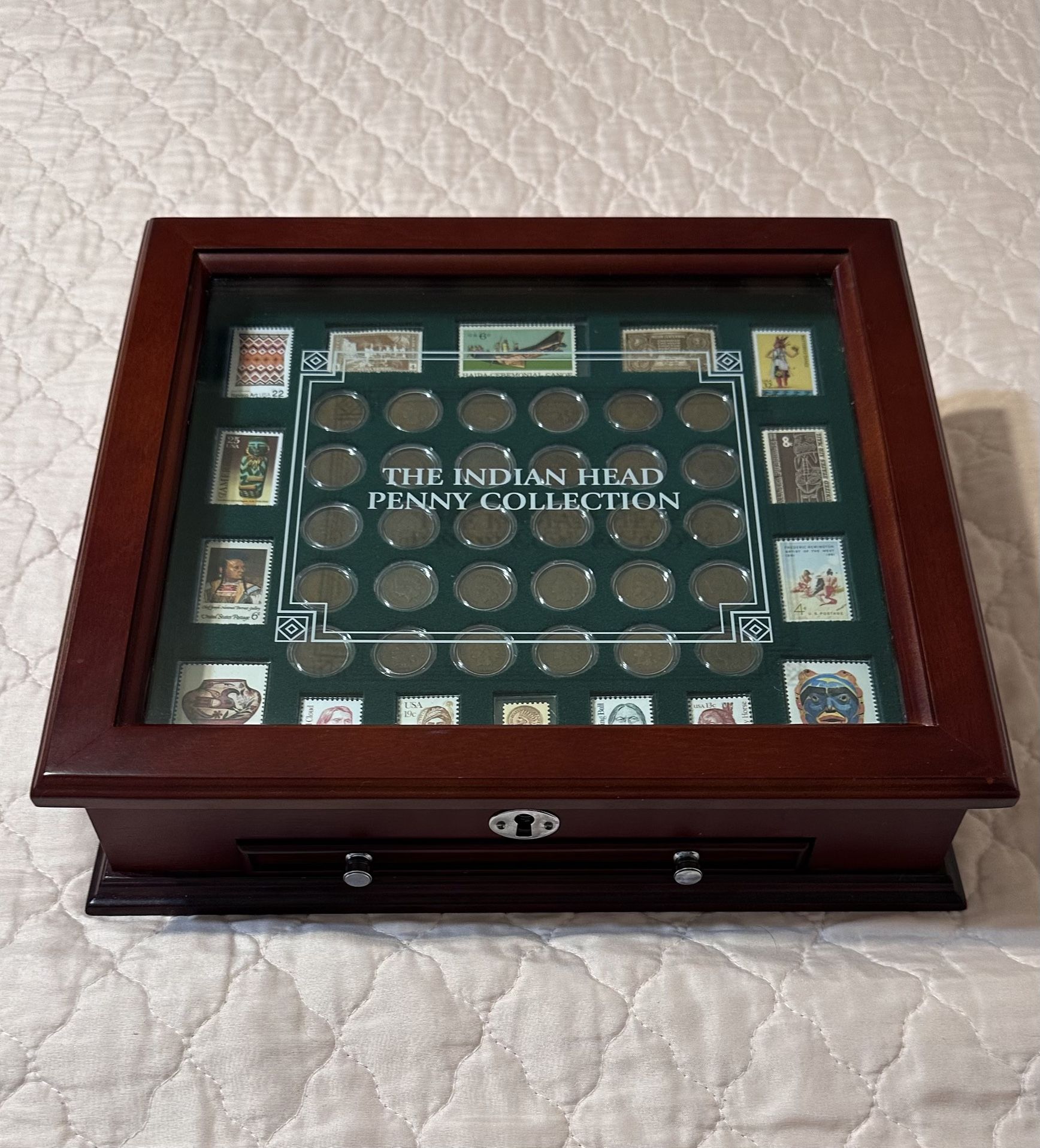 PCS The Indian Head Pennies Collection 1(contact info removed) (Complete With Stamps)