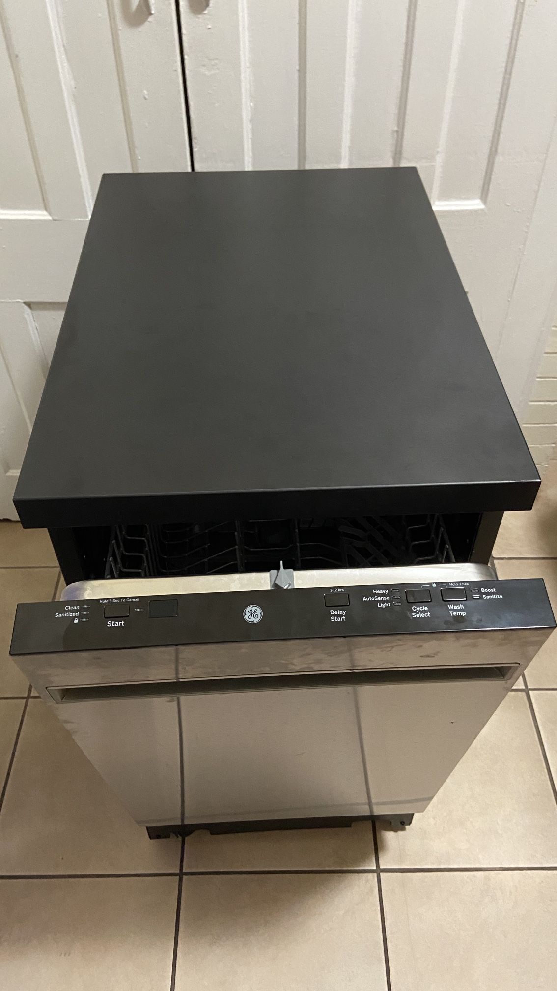 GE 18" Portable Dishwasher