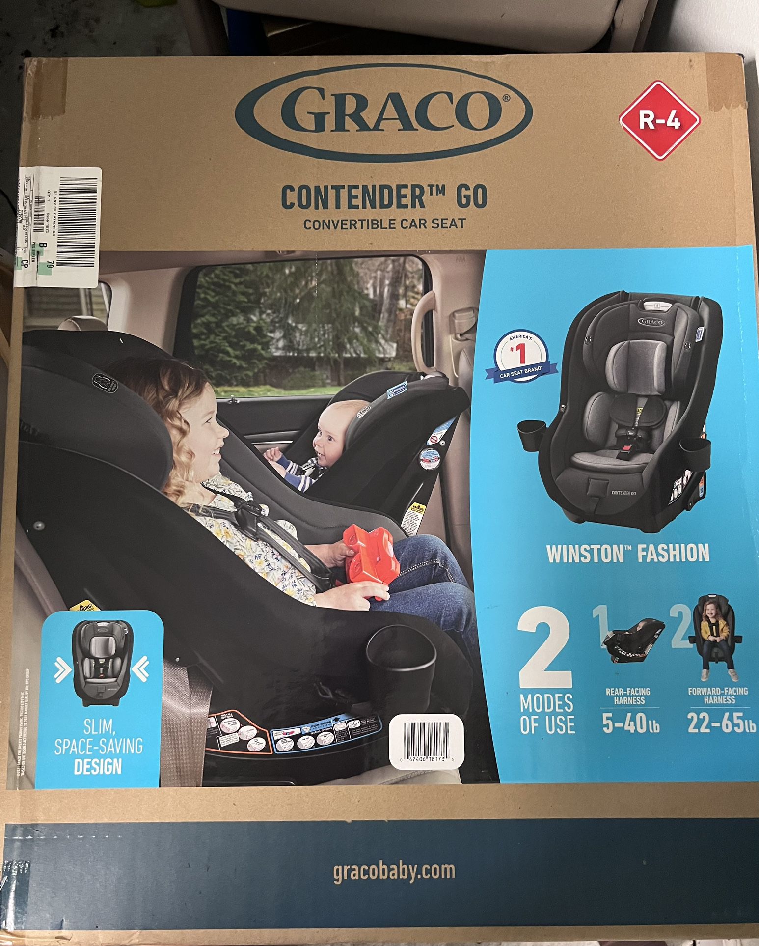 Graco Contender  GO.  Car seat 