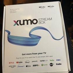 Xumo 4K Streaming Box – Open Box, Never Used