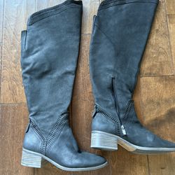 Vince Camuto Over the Knee Suede Boots - Size 9