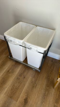Pull Out Trash Drawer System