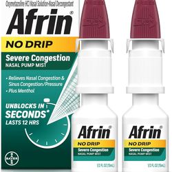 Afrin Nasal Spray Each Box NEW SAVE $11 SAVE 61%