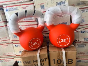 Price is firm new kettlebells