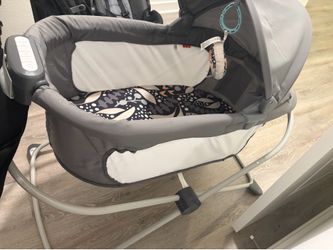 Swing and bassinet