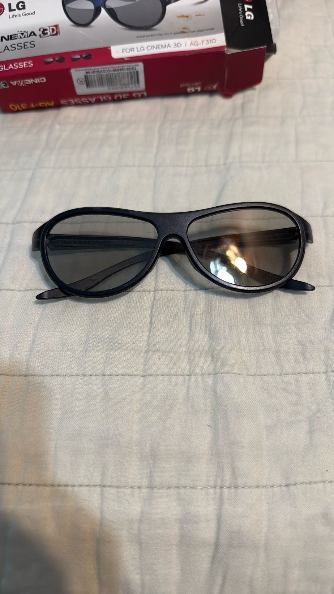 LG Cinema Glasses 3D 2 Glasses Per Box Total 6 Glasses