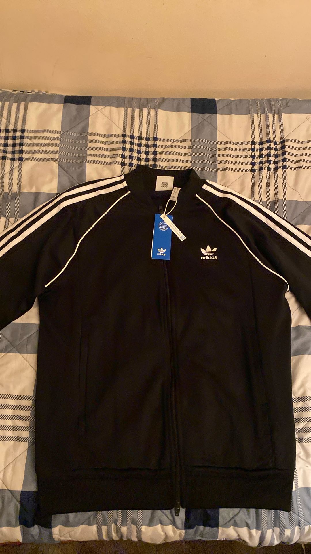Black Adidas Adicolor Classics Firebird Track Jacket