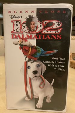 102 Dalmatians VHS