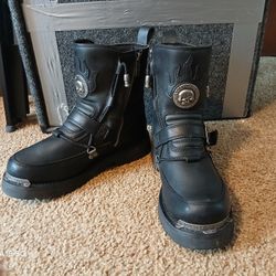 Harley Davidson Distortion Size 9M Riding Boots